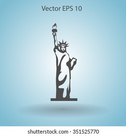 Statue of liberty vector illustration