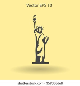 Statue of liberty vector illustration