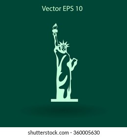 Statue of liberty vector illustration