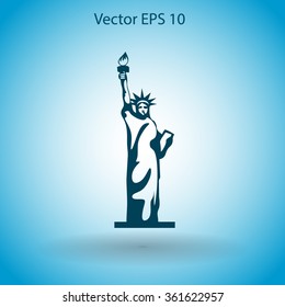 Statue of liberty vector illustration