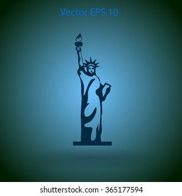 Statue of liberty vector illustration