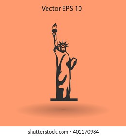 Statue of liberty vector illustration