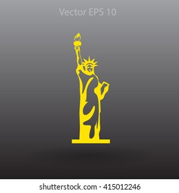 Statue of liberty vector illustration