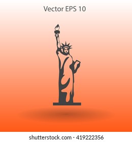 Statue of liberty vector illustration