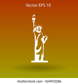 Statue of liberty vector illustration