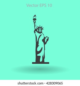 Statue of liberty vector illustration