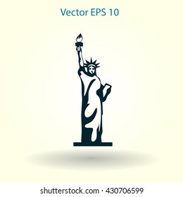 Statue of liberty vector illustration