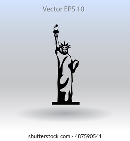 Statue of liberty vector illustration