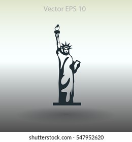 Statue of liberty vector illustration