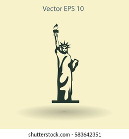 Statue of liberty vector illustration