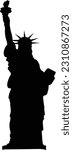  Statue of liberty Vector image or clipart