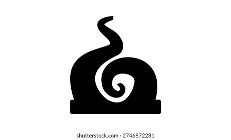 statue of two elephants,b lack isolated silhouette