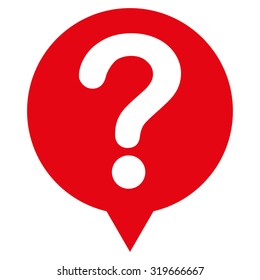 Status icon from Primitive Set. This isolated flat symbol is drawn with red color on a white background, angles are rounded.