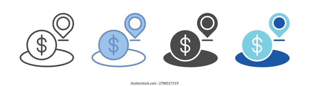 Status Quo Icon Set With Multiple Styles Vector Illustration