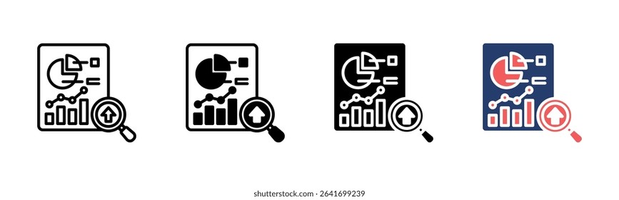 Status Report icon sheet multiple style collection