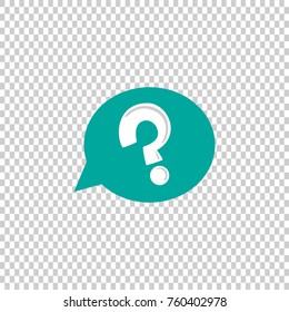 Status vector pictograph. Illustration style is flat iconic smooth blue symbol on a transparent background.