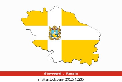 Stavropol Flag - Oblasts of Russia