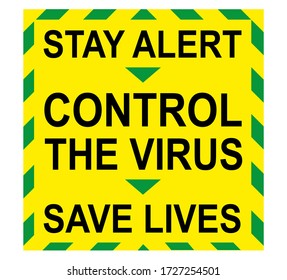 Stay Alert, Control The Virus, Save Lives