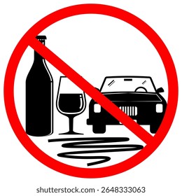 Stay Alive, don't drink and drive, sign vector
