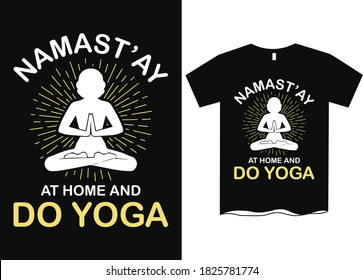 Stay calm- Girl doing Yoga t shirts, Yoga t shirt designs, T-shirts for yoga time