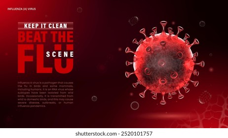 Stay Clean, Beat the Flu-Fight Against Influenza A-Vector Design