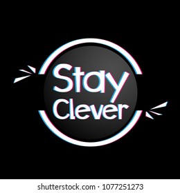 stay clever, icon for holiday
