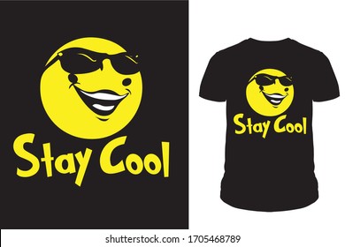 Stay Cool T Shirt Design