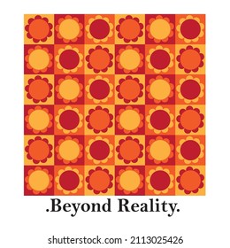 stay groovy retro print 70s hippy pattern