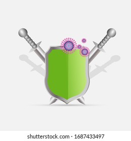 stay healthy.health shield.corona virus.covid19.keep your health first