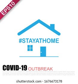 Stay at home in COVID-19 virus outbreak, social distancing company allow employee work at home to prevent virus infection