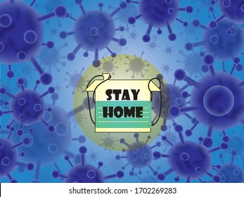 Stay at home during Coronavirus dicease period can help to prevent spreading of infection during scientist try to create vaccine and medicine. Pandemic make many country ask people to quarantine