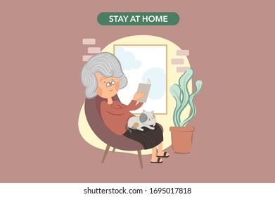 Stay at Home. How to prevent coronavirus outbreaks