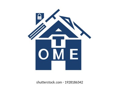  Stay At Home Icon Vector Illustration On White Background