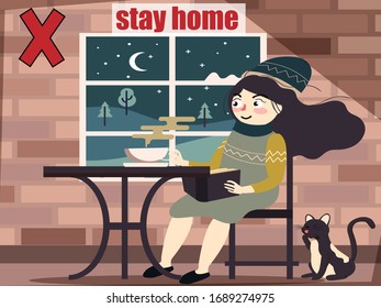 stay home protect yourself security