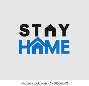 Stay home, stay safe - Poster reminds you to stay at home.
