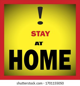 Stay at home, safe steps to avoid the spread of the COVID-19 coronavirus,