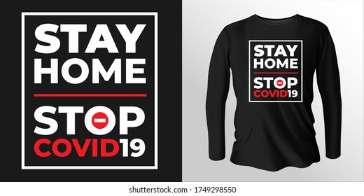"Stay Home Stay Safe" typography design vector art.
Can be used for t-shirt print, mug print, pillows, fashion print design, kids wear, baby shower, greeting and postcard, smartphone casing, etc.
