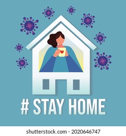 stay at home self isolation stop covid 