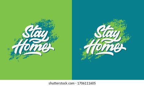 Stay home is a slogan for the people at this moment in the midst of the covid-19 pandemic in order to maintain health and stay home