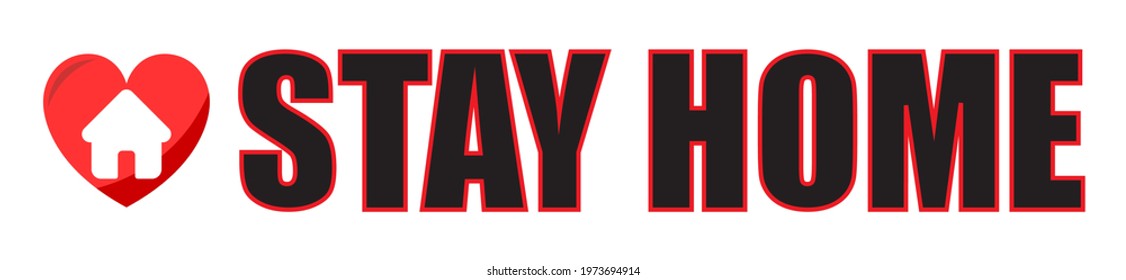 Stay home vector icon isolated on white background. png white background image with vector eps 10