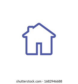 Stay at home vector icon. #Stayhome prevention campaign symbol.