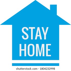 stay at home vector ilustration stay home design icons