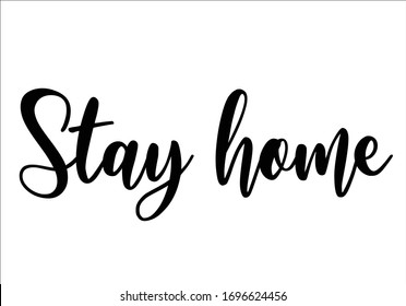 stay home vectoral design lettering  stay at home lettering vector design books coffee doddle quote pink background