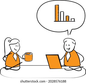 Stay Home Work Home.Protect Yourself. Prevent Virus Covid-19.Stay Home on Quarantine During the Coronavirus Epidemic.Vector Illustration doodle man or woman with laptop.
Document icon and paper work