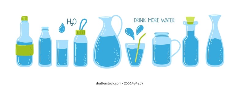 Stay hydrated with a variety of water containers and tips for drinking more water daily