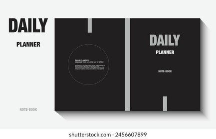 Stay organized and maximize your productivity with this daily planner notebook. Plan your day, set goals, track your tasks, and jot down important notes to ensure a productive and efficient day ahead.