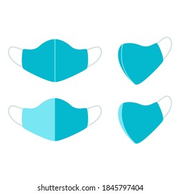 Stay Safe - Mask - Stocl Vector Illustration