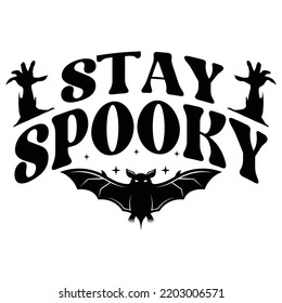 Stay spooky  Happy Halloween shirt print template, Pumpkin Fall Witches Halloween Costume shirt design