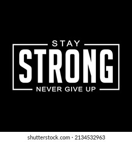 stay strong awesome denim streetwear t-shirt and apparel