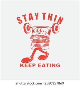 stay thin, suitable for t-shirts etc.